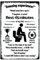 CREATCABIN Tipps Blechschild Wort Vintage Metallschild Art Reminder Poster Retro Malerei Plakette Eisenschild Wanddekoration Kunstwandbild Aufhängen Für Toilette,Weihnachtsdekoration,Geschenk,30x20cm