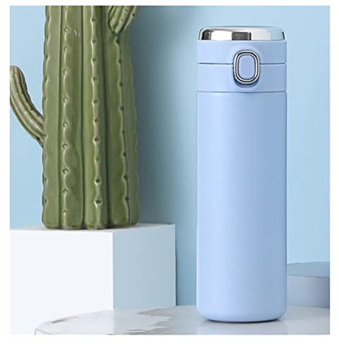 ZYMEN Botella de Aislamiento Inteligente, Termo Digital de Acero Inoxidable, Taza de Agua portátil de Alta Gama para Estudiantes Masculinos y Femeninos Commemoration Day