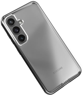 Mous für Samsung Galaxy S24 Hülle Transparent - Klarheit - S24 Hülle - Stoßfest
