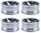 CENMEN 6 Speichen 4P Aluminiumlegierung Felge für RC 1/10 On-Road 1052 Drift TE37+
