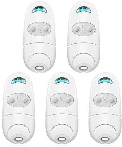 Telecomando Cancello Universali compatibile con TOP 432NA/432EE/432EV, Trasmettitore Portachiavi Portatile (5 PC)
