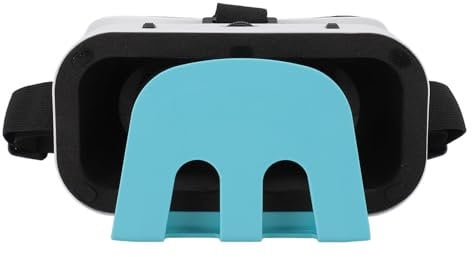 Virtual Reality VR Headset 3D Brille für Switch für Switch OLED, VR Headset HD Objektive, Verstellbar, Komfortabel, Anpassbar an Myopie von Bis zu 600°, 40 Mm/1,57 Zoll Objektiv