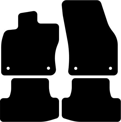 Kovvar Fußmatten passend für Audi Q2 GA 2016-2025 | Qualität: Luxury