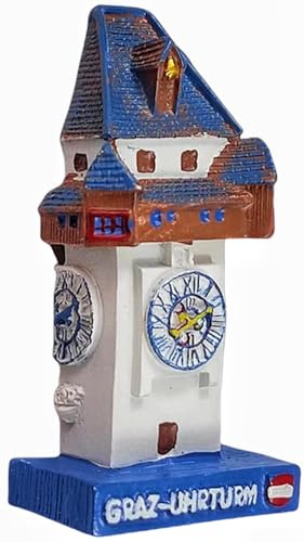 3D Graz Österreich Kühlschrankmagnet Reise Souvenir Kühlschrank Dekoration Magnet handbemalt Handwerk