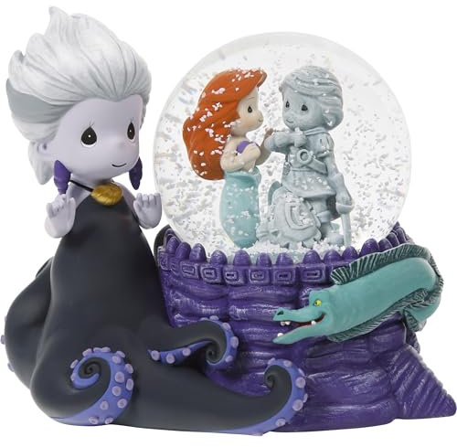 Precious Moments 241104 Make Waves in The Sea Disney Die kleine Meerjungfrau Harz/Glas Musik-Schneekugel