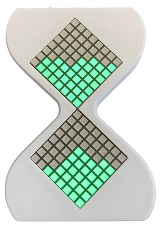 Elektronische -gedruckte Sanduhr, 2024 LED-Sanduhr mit einstellbarer Zeit von 0–30 Minuten, Sanduhr für ein anderes Timing-Erlebnis, für Zuhause, Klassenzimmer, Küche