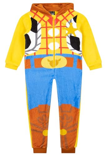 Disney Pigiama Toy Story | Pigiama Bambino | Pigiama Intero Bambino | Pigiamone Pile Bambini | Giallo 18-24 Mesi