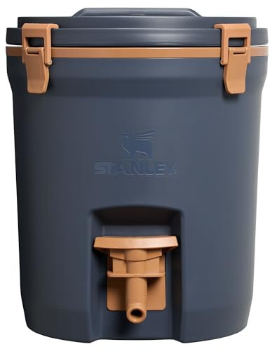 Stanley Adventure Fast Flow Water Jug 2 Gallon | Ice Water Dispenser | Insulated Beverage Cooler | Easy Pour Spigot and Latched Foam Lid | BPA-Free | Twilight