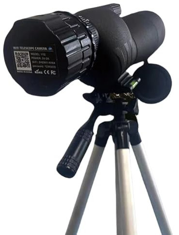 Ohulelks HD WiFi Electronic Eyepieces for 25mm-50mm Scopes WiFi Telescope Eyepiece Camera Portable Spotting Scope Camera