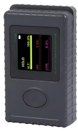 HVRFJXI Car Tint Transmission Meter Sun Film Tester Fit For Precise Detection Of Window Film Performances In Various Environment