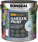 SuperGift.com 2.5L Cool Breeze Garden paint, adds colour, Waterproof & Water-Repellent Outdoor Paint for Wood, Brick, Metal & Terracotta