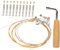 POPETPOP 1Satz Lyre Strings mit Tuning Wrench und Saitennägeln Nägel Stimmgerät für Lyre Langlebig und Einfach zu Bedienen für Musiker und Geschenkideen