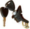 Serrure Hayon Coffre POUR DACIA POUR LOGAN POUR SANDERO 7701367940 6001551102 Cylindre serrure couvercle de coffre de hayon avec clé Verrouillage Hayon