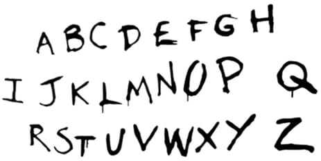 Buchstaben-Wandaufkleber, selbstklebend, schwarzes Alphabet, Raumdekoration, selbstklebende Tapete, dekorativer Wandaufkleber, 50 x 90 cm