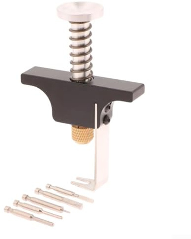 TDCuizent Propellerabzieher und Entfernungswerkzeug aus Aluminiumlegierung mit 5 Auswerferstiften in mehreren Größen für D16/D20 Mini RC FPV Racing Drohnen für BetaFPV Air65 Air75 Modelle, leicht
