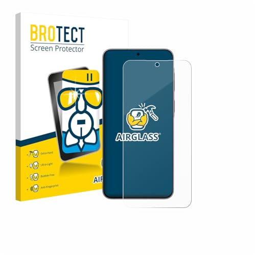BROTECT Schutzglas für Samsung Galaxy A57 5G | Transparenter Displayschutz Made in Germany Schutzfolie Panzer Folie Glas 9H Anti-Fingerprint Einfache Montage Clear