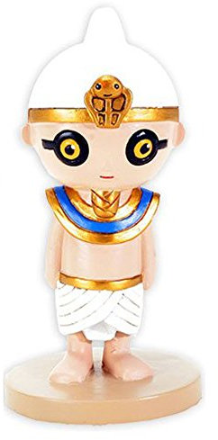 YTC 10,2 cm weegyptians – Ramses III mit Weiß und Kupfer farbigen Genickstück