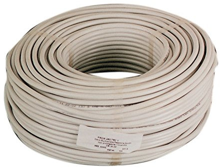 100 MT Di CAVO ELETTRICO SEZ. 3X1 BIANCO H05VV-F