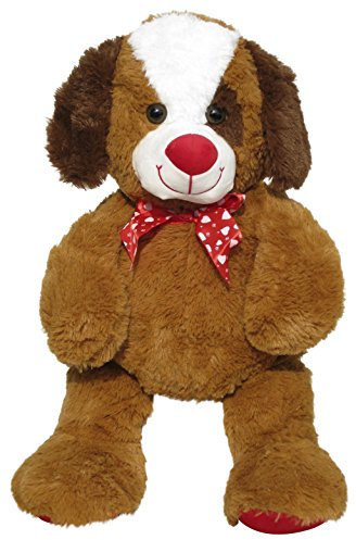 Wagner 9061 - XL Plüschhund - 60 cm groß - Riesen Kuschelhund Teddybär Plüschtier Plüsch Plüschbär