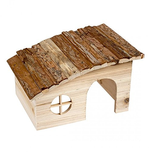 Duvoplus 533-459669 Holzlodge Mit Schrägdach Nagetiere, 840 g