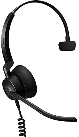 Jabra Engage 50 On-Ear Mono Headset - Microsoft-zertifizierter, digitaler Kopfhörer mit Kabel - passive Geräuschunterdrückung für Softphones und Web-Clients - USB-C-Kabel - schwarz