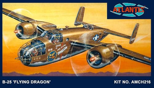 Atlantis 560216 1/64 North American B-25 Flying Dragon Model Kit