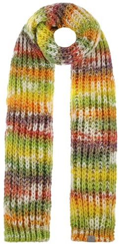 LIERYS Jasila Strickschal Damen/Herren - Made in Germany - Mit Schurwolle - Waschbar bis 30 Grad - Mehrfarbiger Winterschal - Wollschal warm und elegant - Damenschal Herbst/Winter bunt