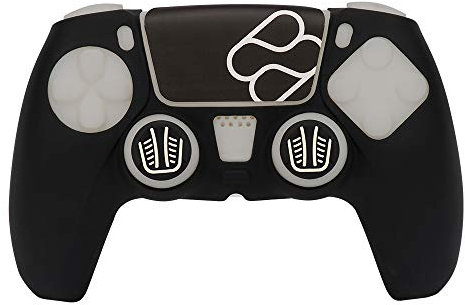 PS5 Silicone Skin + Grips + Touchpad Sticker - Dual Sense