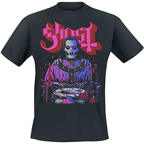 Ghost Be My Valentines Day Männer T-Shirt schwarz Band-Merch, Bands