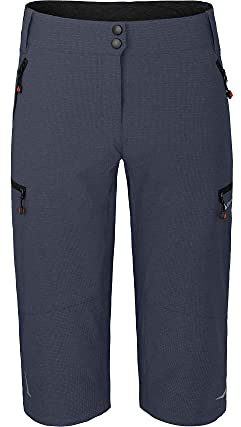 Bergson Valli Capri | Damen 3/4 Radhose, robust, elastisch, Ombre Blue [922], 52 - Damen