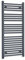 Companyblue 500mm Wide Anthracite Sand Grey Heated Towel Rail Radiator Flat Ladder for Stylish Bathroom (1200mm)