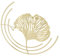 Gold Blatt Wand Deko, 24x19cm 3D Stereo Ginkgo Blatt Wandbehang Skulptur Dekoration Minimalistisches Modern Metall Innenbereich Wand Ornament für Schlafzimmer, Wohnzimmer