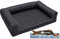 Salla Hundebett, Orthopädisches Bett für Hunde, Waschbares Hundesofa mit Abnehmbarem Bezug, Hundematratze für Haustiere, Haustierbett, Tierbett, Hundecouch, 150 cm x 100 cm, Graphit