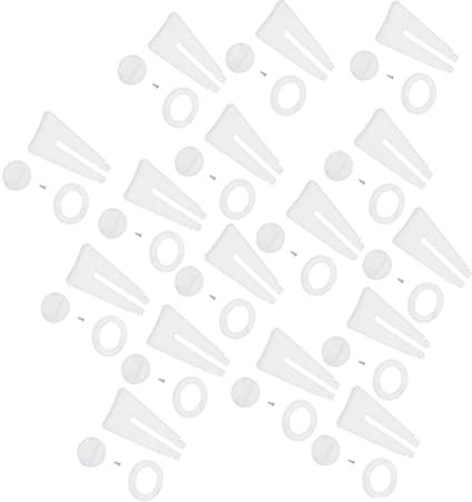 HAPINARY 15 Stücke Foto Rahmen Rotierenden 360 Grad Home Tischplatte Unterstützung Kunststoff für Desktop-Display