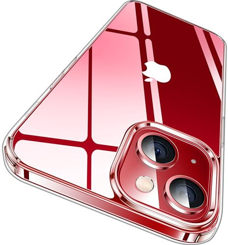 CASEKOO Crystal Clear iPhone 13/14 Case - TOP1 Anti-Yellowing, Military-Grade Protection, Shockproof, Slim