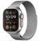 Bracelet Milanais en Titane Compatible avec Apple Watch 38mm-49mm, pour iWatch Ultra 2, SE, Série 10-1 - Femme Homme