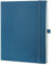 POPRUN Kalender 2025 Wochenplaner Softcover mit PU-Leder, ca. A4 (26,5 x 21,5 cm), 12-Monate-Terminplaner (Jan.2025-Dez.2025) 1 Woche 2 Seite mit 100 GSM FSC®-Zertifiziertem Papier - Marineblau
