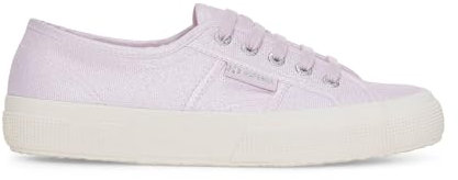 Superga - - Damen-Sneaker 2750 aus mattem Canvas in Perlglanz, Kolorit Violet Lilla/Favorio, Größe: