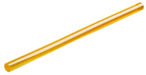 PHENOFICE Hot Melt Adhesive Glue Sticks 11mm x 300mm Nylon Insulated Yellow Hot Glue Rods for Diy Crafts and Handicrafts
