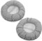 CONGARTENO 2 Almohadillas para Auriculares para Los Oídos Color Gris