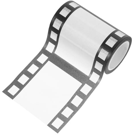 iplusmile 1Rolle DIY Scrapbook Tape Dekoratives Papierband für Tagebücher Bastelprojekte und Geschenkverpackungen Leicht Reißbar und Wiederverwendbar Langlebiges