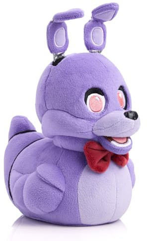 TUBBZ: FNAF - Bonnie Animatronic Rabbit Duck Plush Collectable Toy 20 cm | Official FNAF Merchandise – Animatronic Rabbit Plushie, Soft Stuffed Toy, Gaming Fan Decor & Novelty Gift