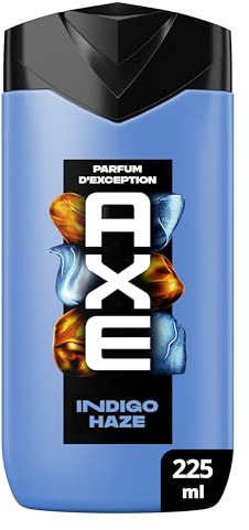 Axe Fine Fragrance Duschgel Indigo Haze für unwiderstehlich glatte Haut nach der Dusche mit einem spektakulären Duft 225 ml
