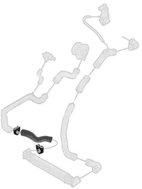 Borg & Beck BTH1177 Turbo Hose To Fit VAG Sharan 1 8D 1 9D 00-10