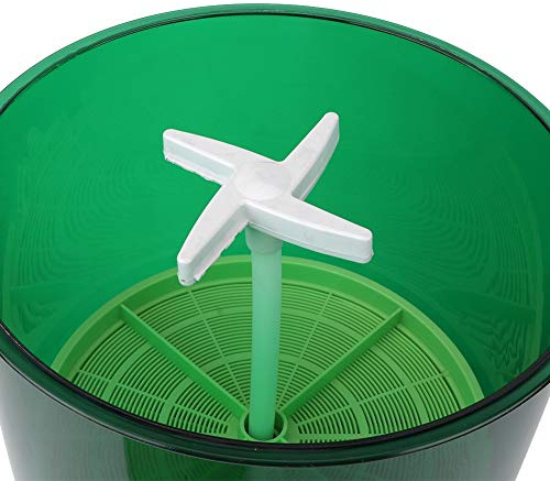Automatische Sprossenmaschine aus grnem Kunststoff, Safe Intelligent Bean Sprouts Maker, Sojabohnensprossen nach Hause(European standard 220V)