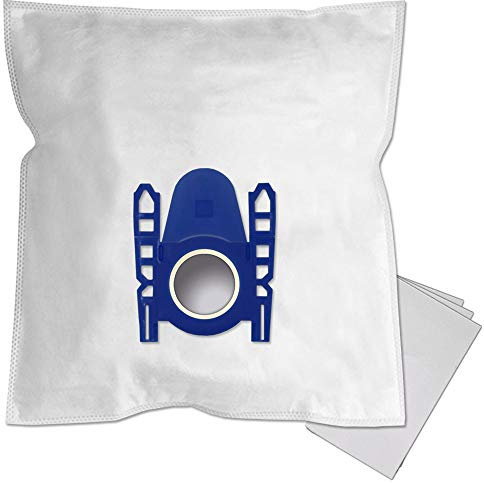 5 Staubsaugerbeutel passend für Siemens VS 06 Serie - VS06A110, VS06A111, VS06A211, VS06A212, VS06B112A Staubsauger - mit Hygieneverschluss - inkl. Filter - kompatibel zu Swirl S62, S67, S68, S73