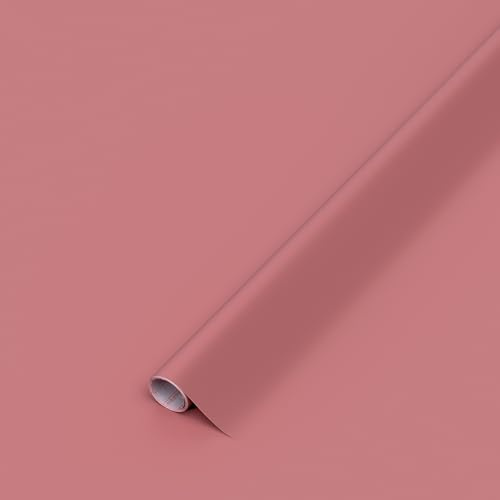 d-c-fix Möbel-Klebefolie Uni seidenmatt Ash Rose 45 cm x 15 m | abwaschbare und selbstklebende Deko-Folie für Küche, Schrank, Tisch & Fensterbank - modern & langlebig
