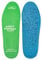 Bama Magic Soft Comfort Sohle Größe (45/46), Einlegesohlen aus recyceltem Ecofoam mit Mikroluftkammern für weichen Polsterkomfort – grün/blau