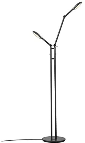 Nordlux BEND LED Stehlampe schwarz 410lm Touchdimmer 53x25x135cm