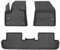 MOTOS Tapis de sol caoutchouc pour Peugeot 3008 II depuis 2016 Améliorez Votre Confort de Voyage avec Le tapis noir antidérapant Auto 3D- tapis voiture Tous Temps pour Voiture, Protection Contre les s
